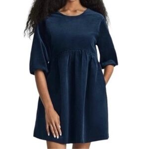 Everlane Navy Blue Mini Dress